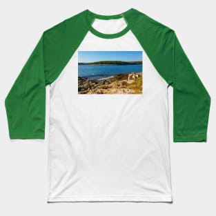 Medulin Coast in Istria, Croatia Baseball T-Shirt